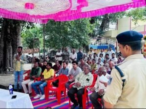 पुलिस अधीक्षक श्री अमित कुमार द्वारा चौकी धामनोद का किया निरीक्षण